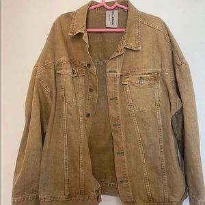 Collusion (Asos) unisex beige jean jacket